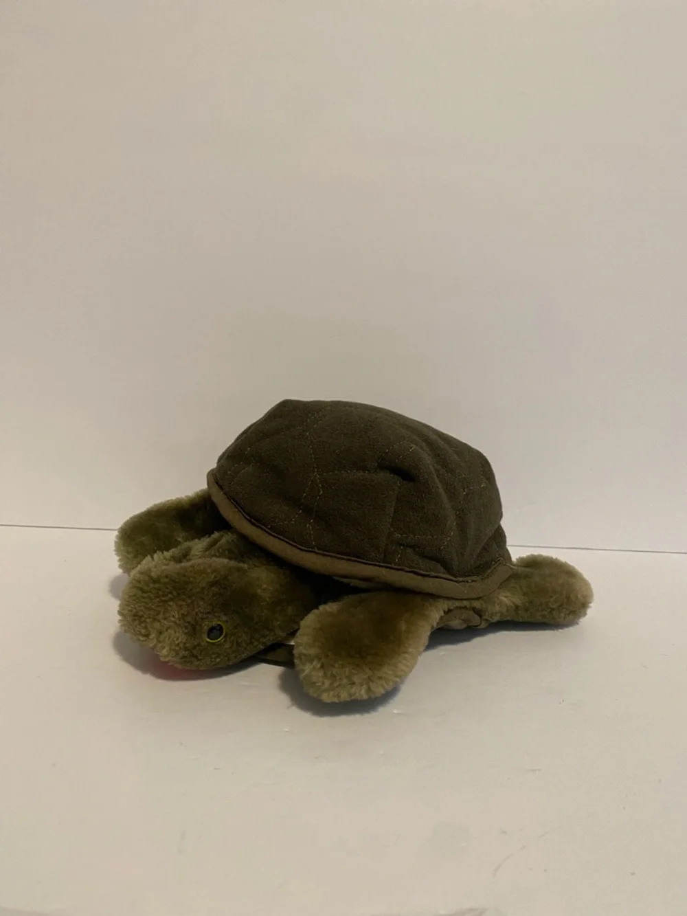 Folkmanis Folktails Turtle Hand Puppet Tortoise Plush Stuffed Animal Vintage Toy - Picture 3 of 7
